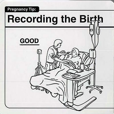 Instrucciones: \"Recording the Birth\"