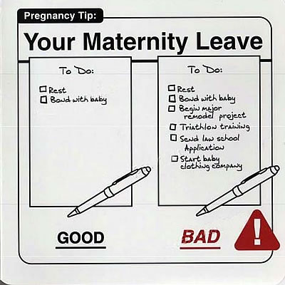 Instrucciones: \"Your Maternity Leave\"