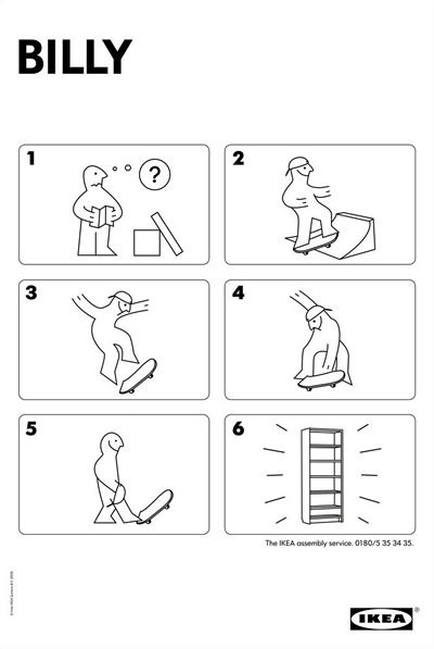 The IKEA assembly service for Billy